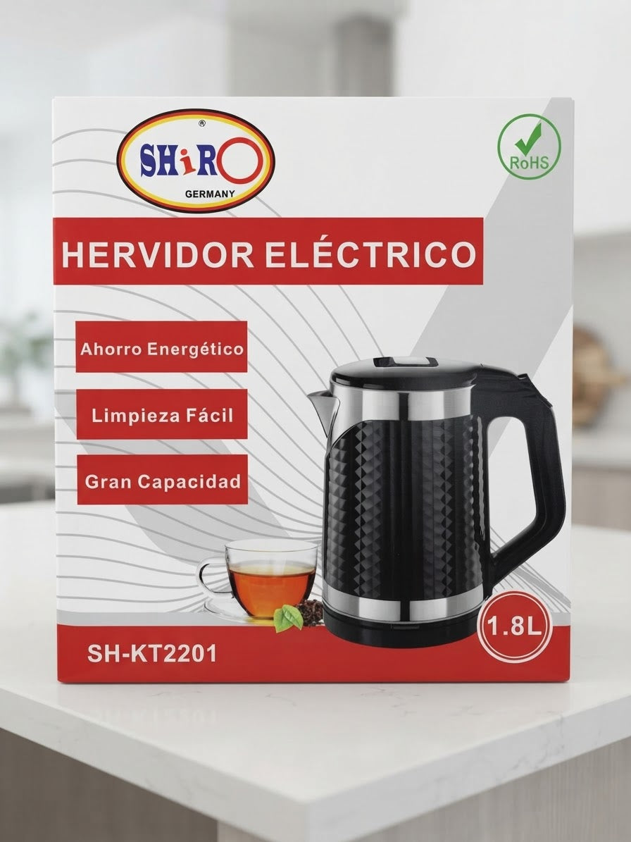 Hervidor eléctrico de 1.8 L